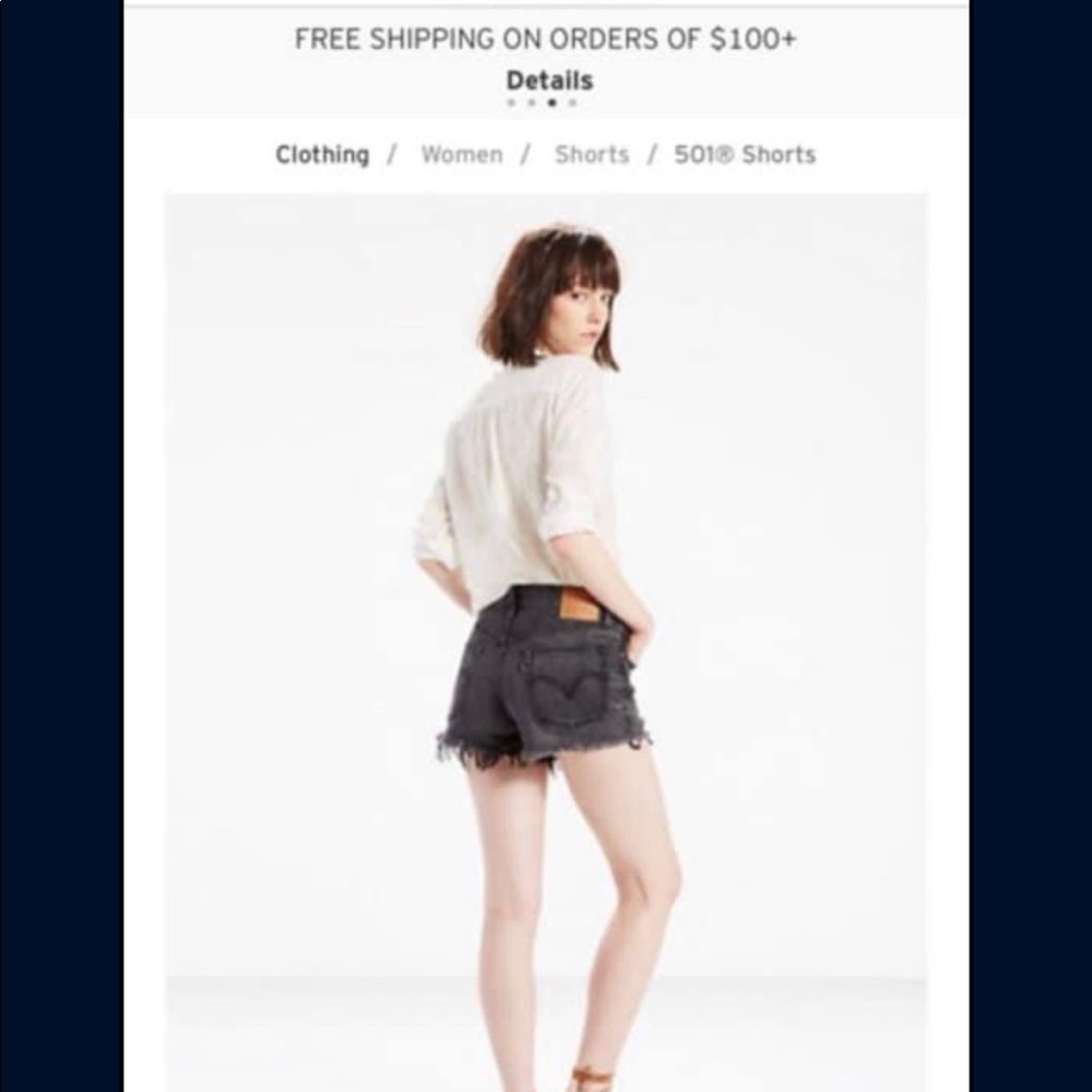 Levi’s 501 shorts